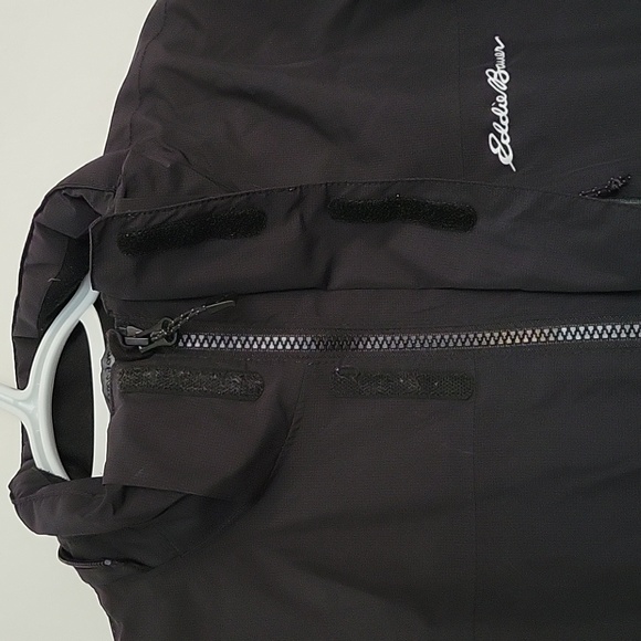 MENS Eddie Bauer Black Coat - Picture 5 of 13